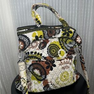 Vera Bradley Cocoa Moss Tote / Shoulder Bag